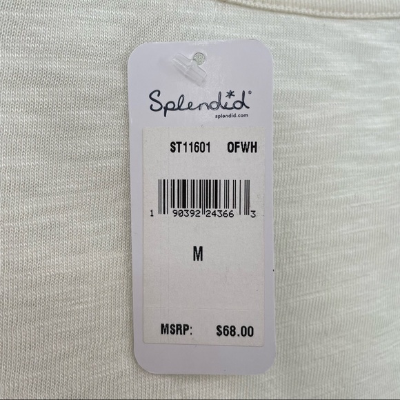 NEW! Splendid Off White Shirt - Picture 11 of 12